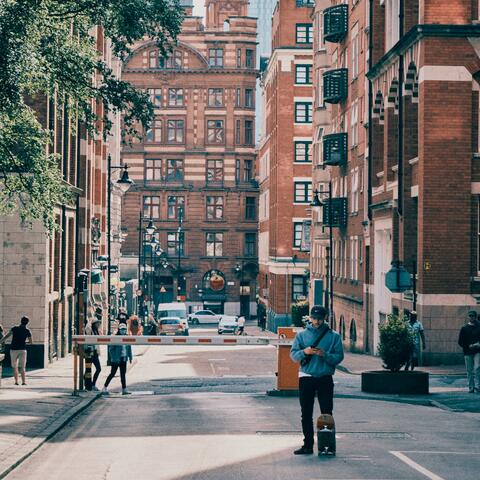 A street in Manchester, UK