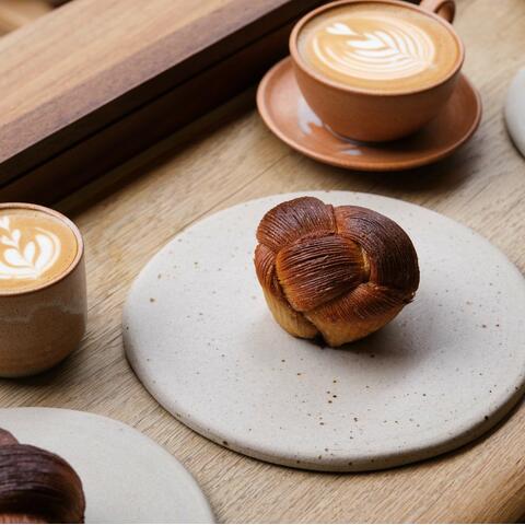 Cardamom Bun, Pophams, Victoria Park Village, London