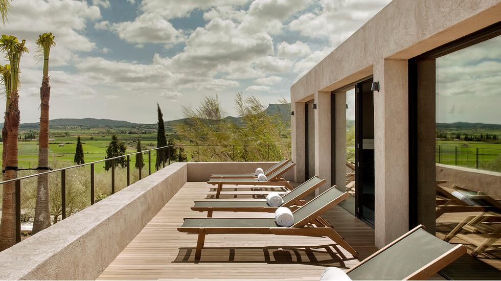 Spa Terrace, Finca Serena, Mallorca