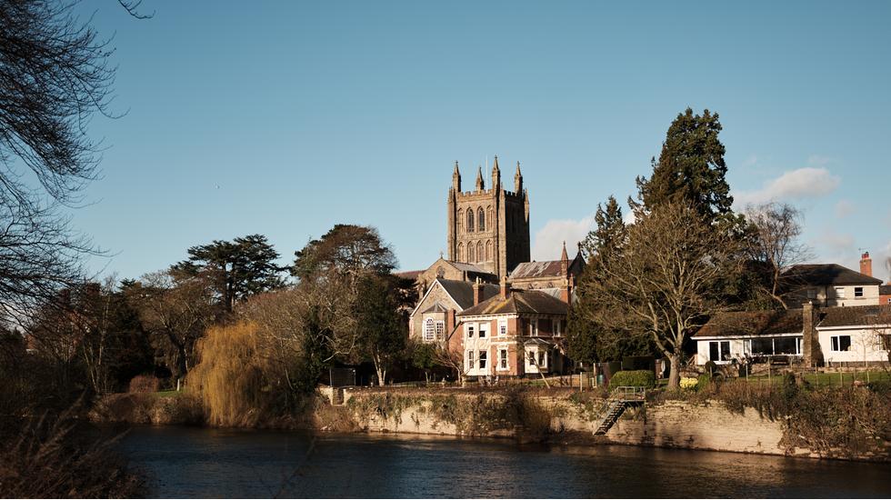 Hereford in Herefordshire