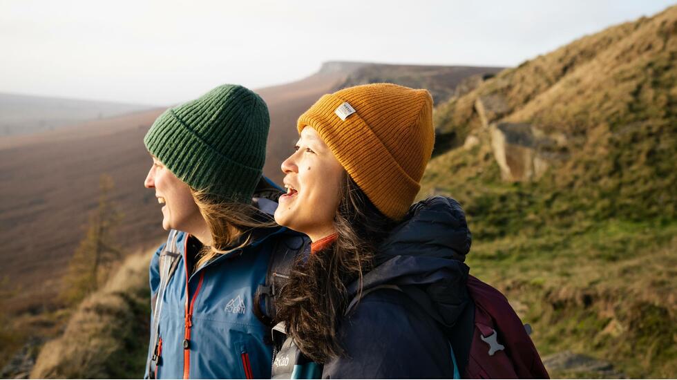 People on an inclusive hike