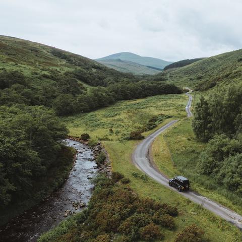 A campervanning adventure into Northumberland