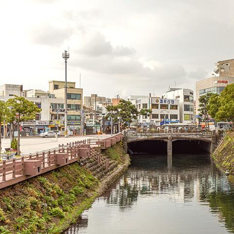 Jeju city waterway