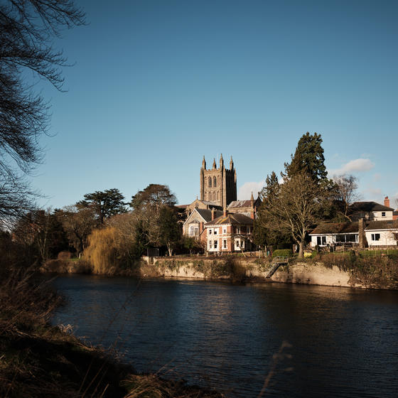 Hereford in Herefordshire