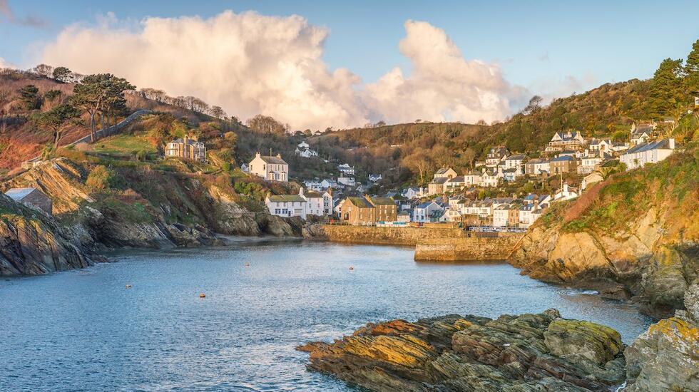 Polperro from the sea