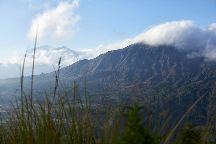 Mountain scenery in Bali