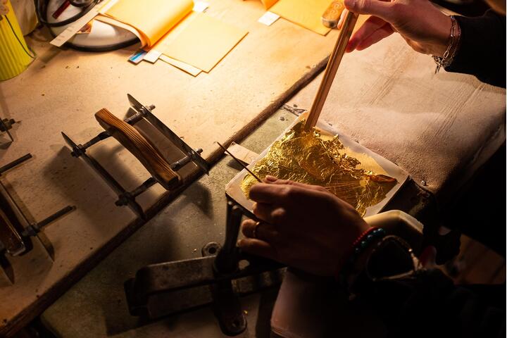 Keeping It Alive: The Venetian Artisan Hammering Gold by Hand