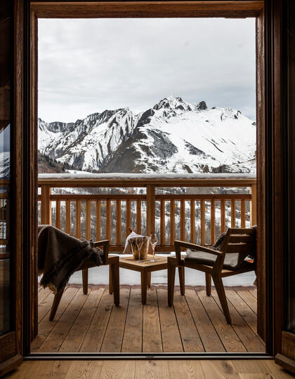 M Lodge & Spa Bedroom View