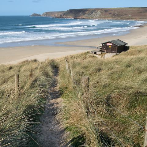 Sennen Cove Beach, Cornwall, UK