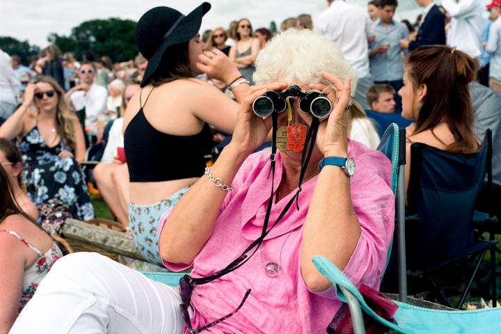 Spectating the Spectators at the Polo Gold Cup: Midhurst, West Sussex