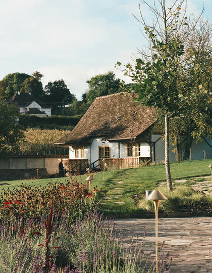 Buildings at Bethlen Estates in Romania