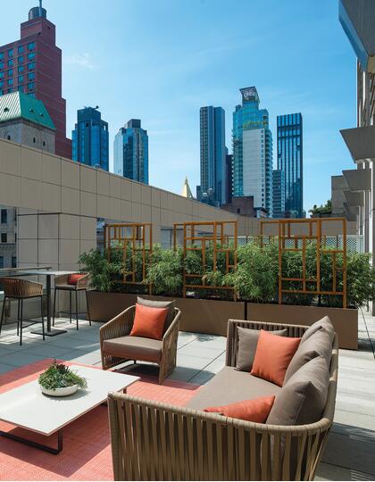 The Langham Terrace, NYC