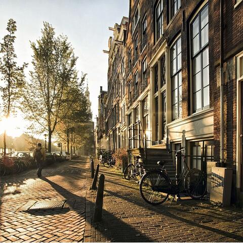 Street in Amsterdam, the Netherlands